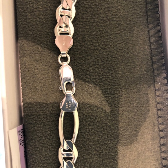 SS FIGARUCCI STERLING SILVER 22 INCH CHAIN - Picture 3 of 8
